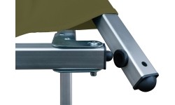 BasicNature składane łóżko turystyczne „Alu-Campbed“