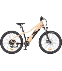 Młodzieżowy rower elektryczny inSPORTline ISL Atezion 374 Wh 26” – 2026 - Brzoskwiniowy beż