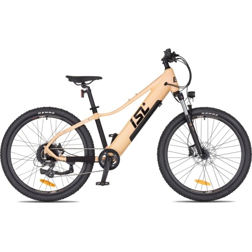 Młodzieżowy rower elektryczny inSPORTline ISL Atezion 374 Wh 26” – 2026 - Brzoskwiniowy beż