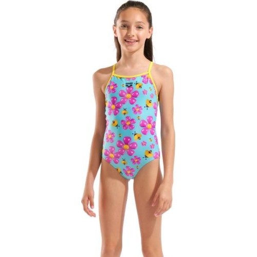 Strój kąpielowy Arena Spring Lightdrop Back G Multi-Yellow Star - 830