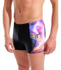 Szorty kąpielowe M Dreaming Swim Short, czarno-kolorowe - 550