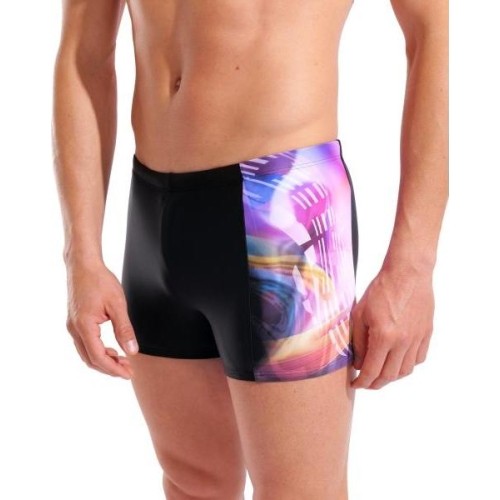 Szorty kąpielowe M Dreaming Swim Short, czarno-kolorowe - 550