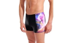 Szorty kąpielowe M Dreaming Swim Short, czarno-kolorowe - 550