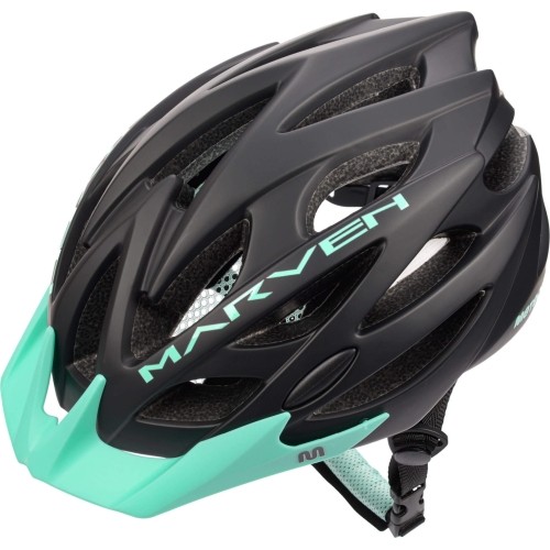 Kask rowerowy Meteor Marven - Czarny/miętowy