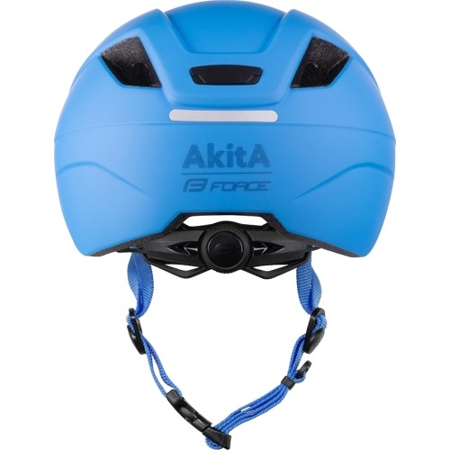 Kask dziecięcy FORCE Akita, rozmiar XS-S (48-54 cm) (niebieski)