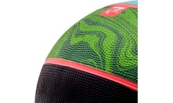 Piłka do koszykówki Meteor Dribble nr 7 - Niebieski / zielony