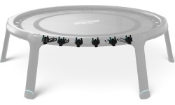 Guma do trampoliny fitness z uchwytem (6 szt.)