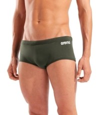 Kąpielówki M Team Swim Low Waist Solid Dark Sage-White 75 - 660