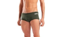 Kąpielówki M Team Swim Low Waist Solid Dark Sage-White 75 - 660