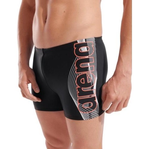 Męskie szorty kąpielowe Basic Swim Short, czarne - 500