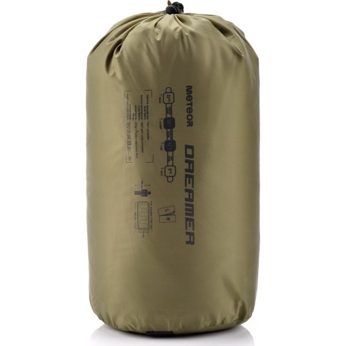 Śpiwór Meteor Dreamer - Olive, black - L