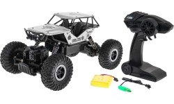 Zdalnie sterowany Crawler R/C Monster 1:18 srebrny