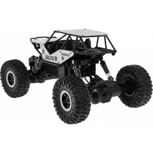 Zdalnie sterowany Crawler R/C Monster 1:18 srebrny