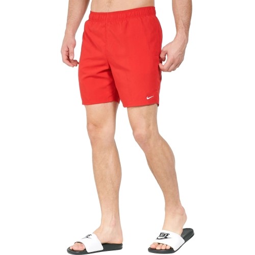 Szorty kąpielowe męskie Nike M Ess 7" Volley Short Red NESSA559 614
