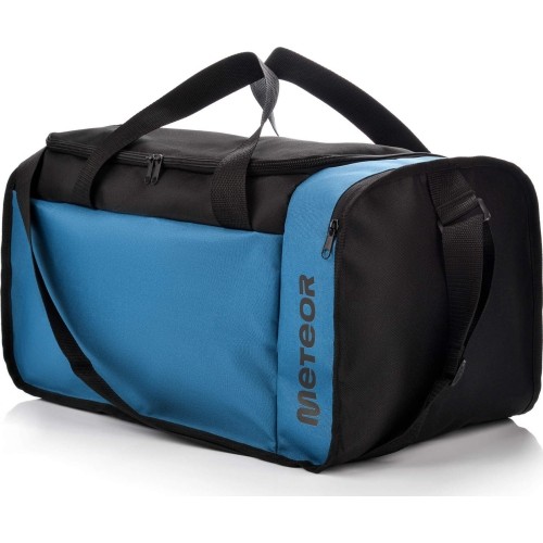 Torba sportowa Meteor Odyn, 40 l - Czarny/Niebieski