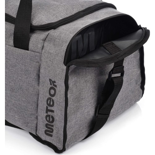 Torba sportowa Meteor Odyn, 40 l - Czarno-szary