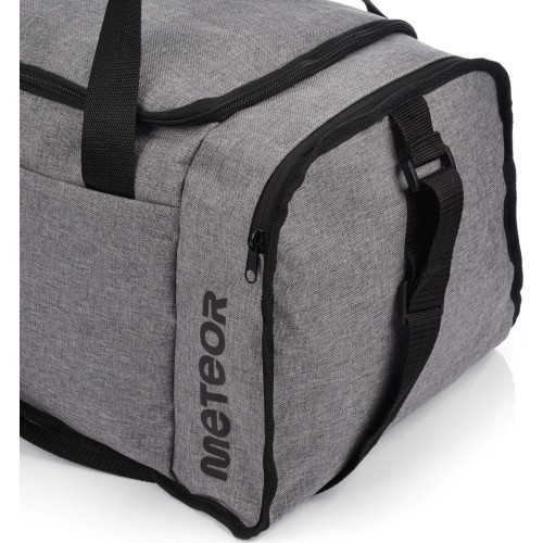 Torba sportowa Meteor Odyn, 40 l - Czarno-szary