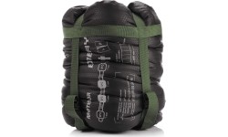 Śpiwór Meteor Bombay L - Olive, black