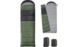 Śpiwór Meteor Bombay L - Olive, black