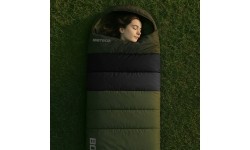 Śpiwór Meteor Bombay L - Olive, black