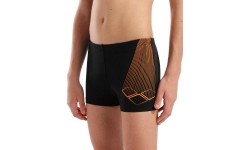Szorty do pływania Arena Bright Swim Short czarno-pomarańczowe 10-11 - 503