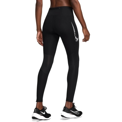 Legginsy damskie Nike W Nk Df Fast Mr 7/8 Tights Black FV6682 010