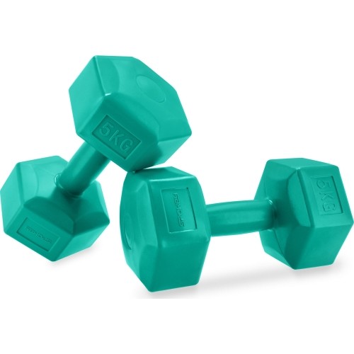 Zestaw hantli heksagonalnych 2x5 kg Spokey MONSTER