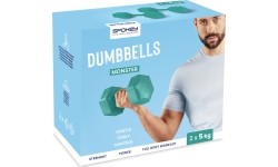 Zestaw hantli heksagonalnych 2x5 kg Spokey MONSTER