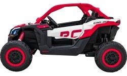 Pojazd elektryczny buggy Maverick Turbo RR, czerwony