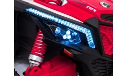 Pojazd elektryczny buggy Maverick Turbo RR, czerwony