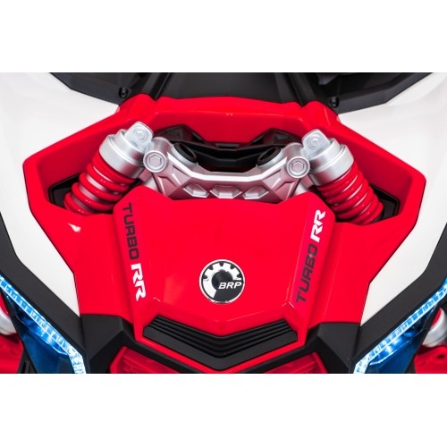 Pojazd elektryczny buggy Maverick Turbo RR, czerwony