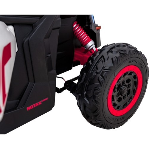 Pojazd elektryczny buggy Maverick Turbo RR, czerwony