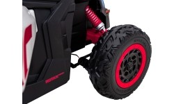 Pojazd elektryczny buggy Maverick Turbo RR, czerwony