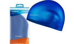 Czepek pływacki niebieski Spokey EARCAP