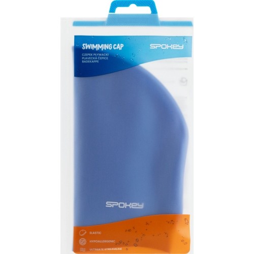 Czepek pływacki niebieski Spokey EARCAP