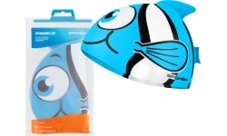 Silikonowy czepek pływacki niebieski Spokey RYBKA MARLIN