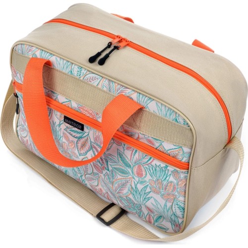 Torba sportowa Meteor Lokman 20 l - Orange/beige
