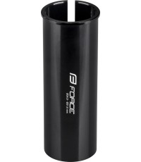 Adapter sztycy FORCE 34.9 - 31.6 mm, stop, czarny