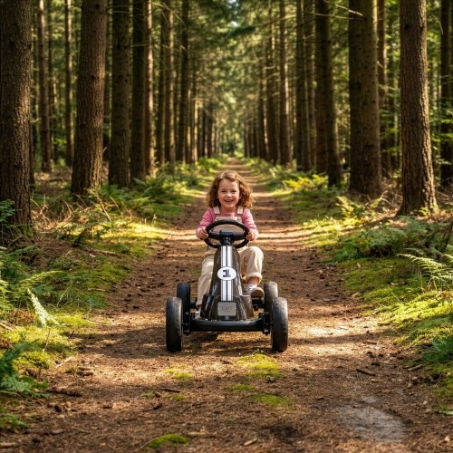 Gokart na pedały EXIT Foxy - Espresso Black