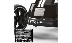 Gokart na pedały EXIT Foxy - Espresso Black