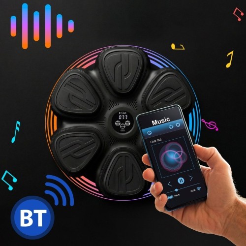 Interaktywny cel bokserski z Bluetooth, muzyką i rękawicami TB12 HMS