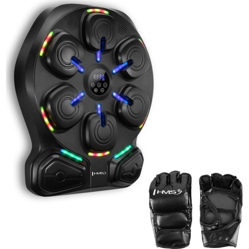 ELECTRONIC BOXING TARGET WITH BLUETOOTH, MUSIC AND GLOVES TB13 HMS