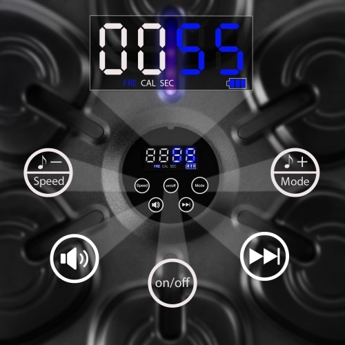 ELECTRONIC BOXING TARGET WITH BLUETOOTH, MUSIC AND GLOVES TB13 HMS