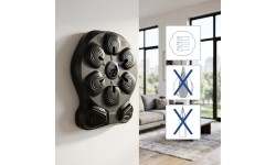 ELECTRONIC BOXING TARGET WITH BLUETOOTH, MUSIC AND GLOVES TB13 HMS