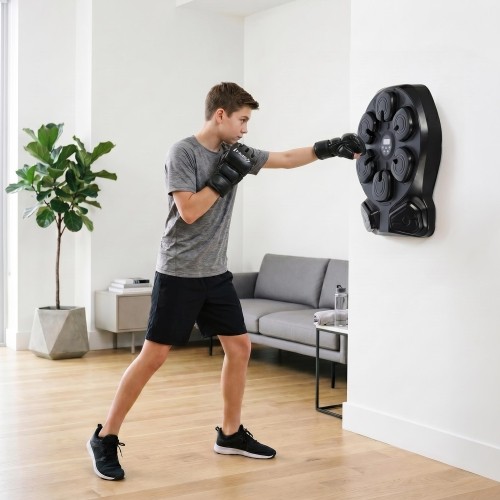 ELECTRONIC BOXING TARGET WITH BLUETOOTH, MUSIC AND GLOVES TB13 HMS