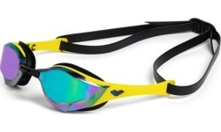 Okulary pływackie Cobra Edge Swipe Mirror Emerald-Yellow-Black