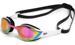 Okulary pływackie Cobra Edge Swipe Mirror, fioletowo-biało-czarne