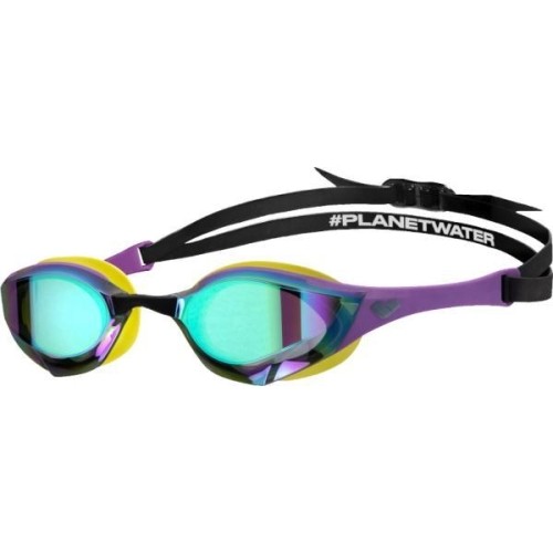 Okulary pływackie Cobra Edge Swipe Mirror Emerald-Plum-Cyber Lime