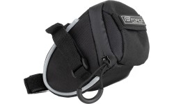 Torba podsiodłowa FORCE Jet Velcro 0.4 L (czarna)