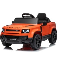 Land Rover Defender Orange Vehicle